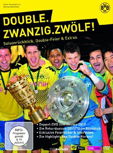 Borussia Dortmund BVB - DOUBLE.ZWANZIG.ZWÖLF! Saisonrückblick, Double-Feier & Extras [2 DVDs] - Preis vom 09.10.2026 07:28:09 h
