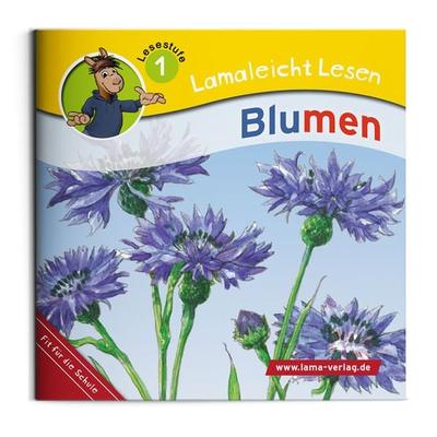 Lamaleicht Lesen Blumen, Geheftet von Sabrina Kuffer, Lama, 978-3-86751-770-6