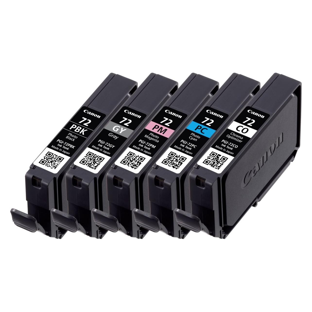Canon PGI-72 - Inktcartridge / Foto Zwart / Foto Magenta / Foto Cyaan / Foto Grijs (6403B007)