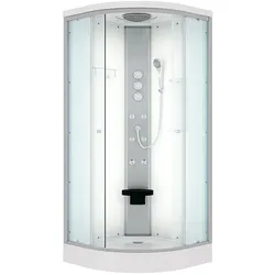 AcquaVapore Duschkabine Fertigdusche Dusche Komplettkabine D10-10T1 90x90 cm ohne 2K Scheiben Versiegelung