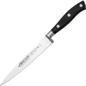 Arcos Filetiermesser Riviera 232900, Fischfiliermesser, 17 cm Edelstahlklinge, flexibel, mit Kunststoffgriff