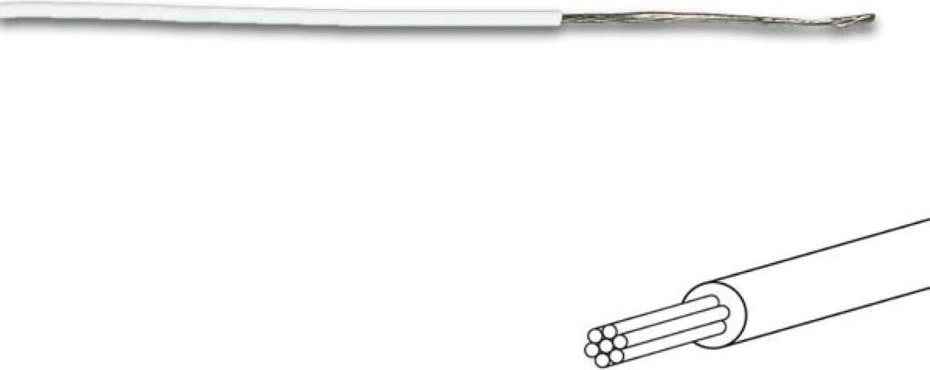 Velleman Montagekabel - 1,4 mm - 0,2 mm - Meervoudig - Wit