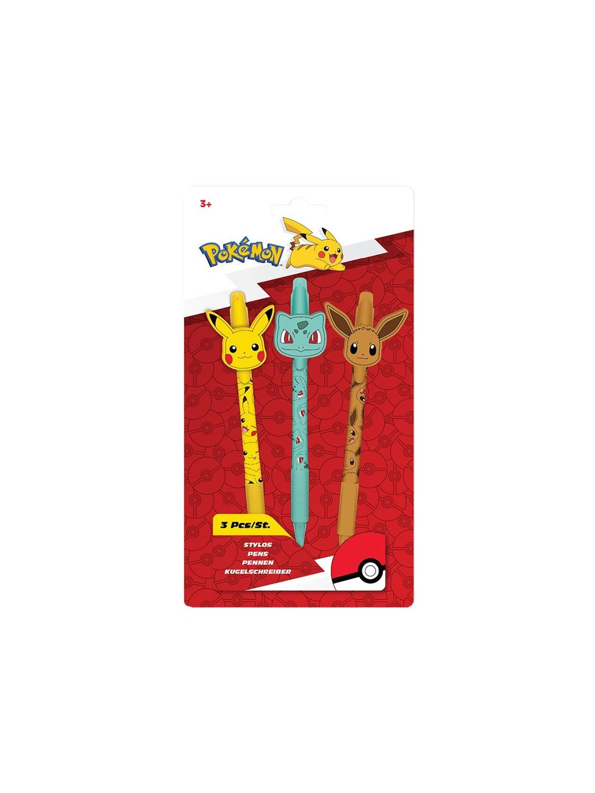 Pokemon POKÉMON 3-Stift-Blisterkarten-Set
