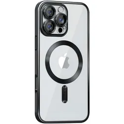 Mayaxess iPhone 16 Pro Max Set mit Hülle, 20W Ladegerät & Kopfhörer (Apple iPhone 16 Pro Max), Smartphone Hülle, Schwarz