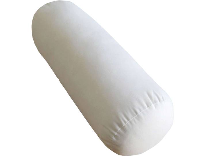 Nackenrolle DREAMS Superflausch , weiß, L:40cm Ø:15cm, Microfaser, Polyester, Funktionskissen, Nackenrolle