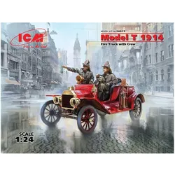 ICM Model T 1914 Fire Truck with Crew