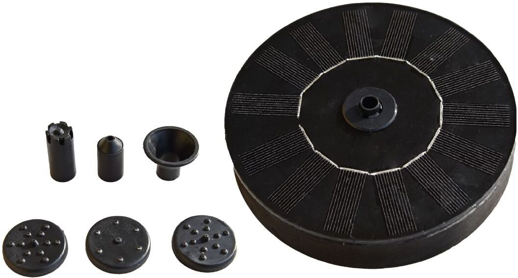 Heissner Solarinsel SPF 110-00 mit 7 verschiedenen Wasserspielen