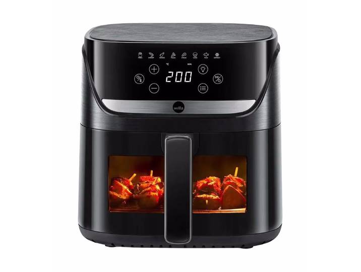 Wilfa Airfryer Crispier 6L Black Heissluftfritteuse – Airfryer - Friteuse – schwarz