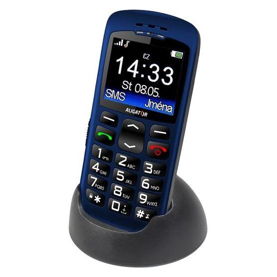Aligator A670 Senior modrý + stol.nab. (2.20", 0.30 Mpx) (A670BE)