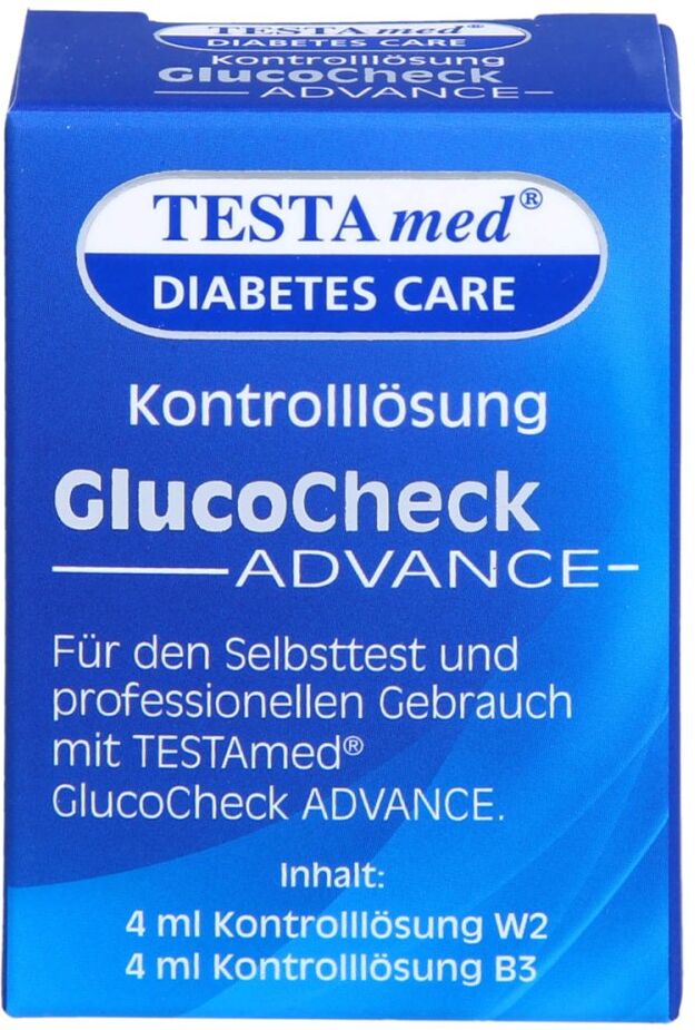 Testamed Glucocheck Advance Kontrolllösung
