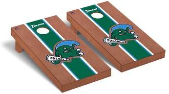 Skip's Garage Tulane Green Wave 2x4 Pro Cornhole Boards - V6