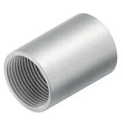 Fintech Aluminium-Muffe Gewinde für Gewinderohr 50mm