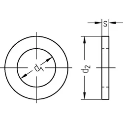 Fuchs+Sanders Scheibe für Schrauben 3404/000/01 13