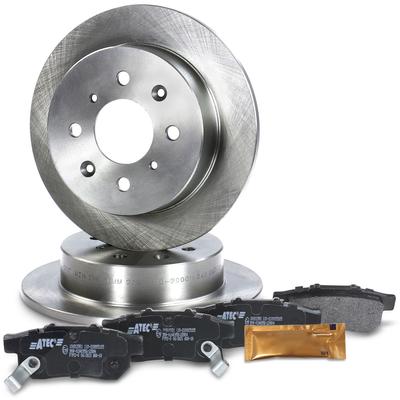 Atec Bremsscheiben + Bremsbeläge Hinterachse Voll [Hersteller-Nr. 40576019] für Honda