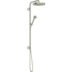 hansgrohe AXOR One Showerpipe 280 1-jet, Unterputz, 48790820, Farbe: Brushed Nickel