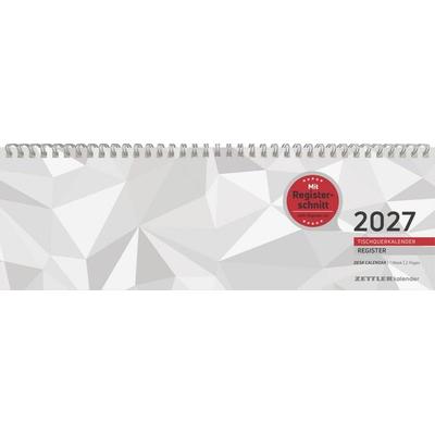 Tischquerkalender 1W/2S Register 2027