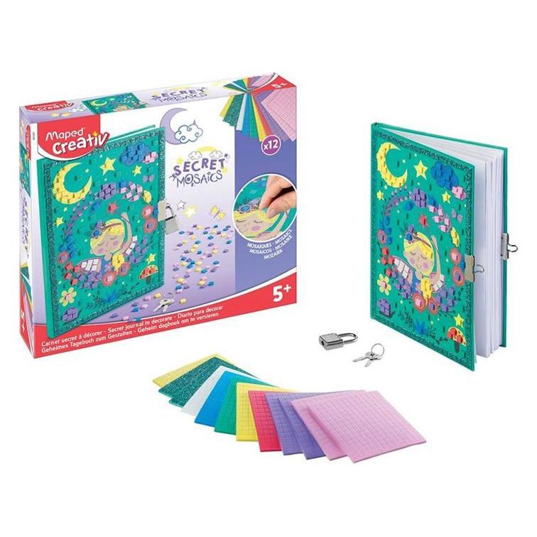 Maped Creativ - Secret Mosaics Diaries (907057) (Liniert, Harter Einband) (907057)