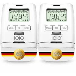 IOIO Elektronisches Heizungsthermostat HT 2000 2er Pack Thermostat programmierbar digital weiß