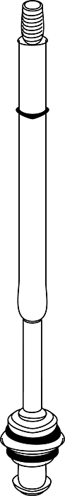 Ideal Standard A960110AA chrom, für Melange A4293AA