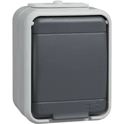 Elso 445009 Steckdose 16A AquaTop Steckklemme licht/basaltgrau