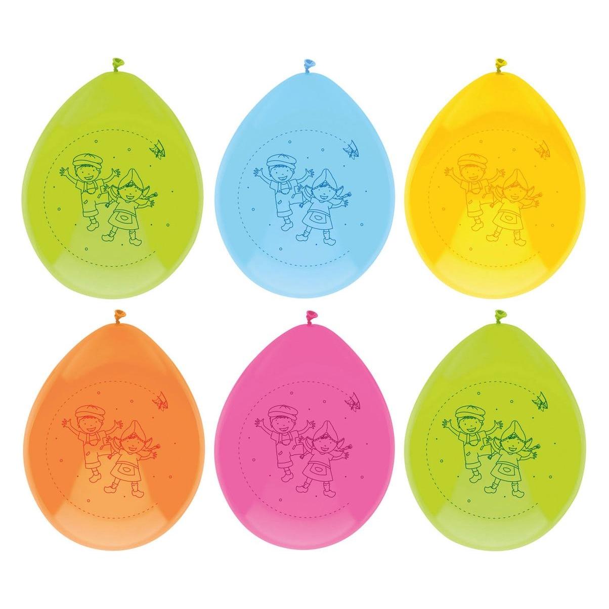 Haza Witbaard Fien &amp Teun Luftballons 30cm - 6 Stk. (6x) (76446058)