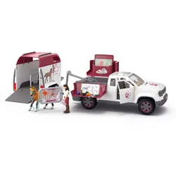 Schleich 42704 - Horse Club - Mobile Tierärztin mit Anhänger