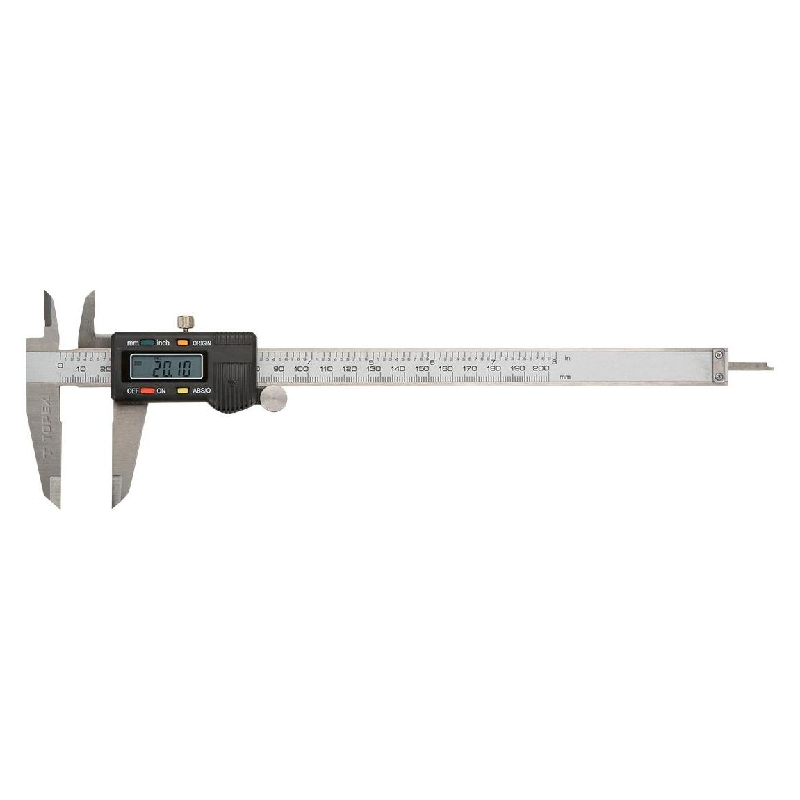 Topex digitaler Messschieber 200 mm (31C625) (20 cm) (31C625)