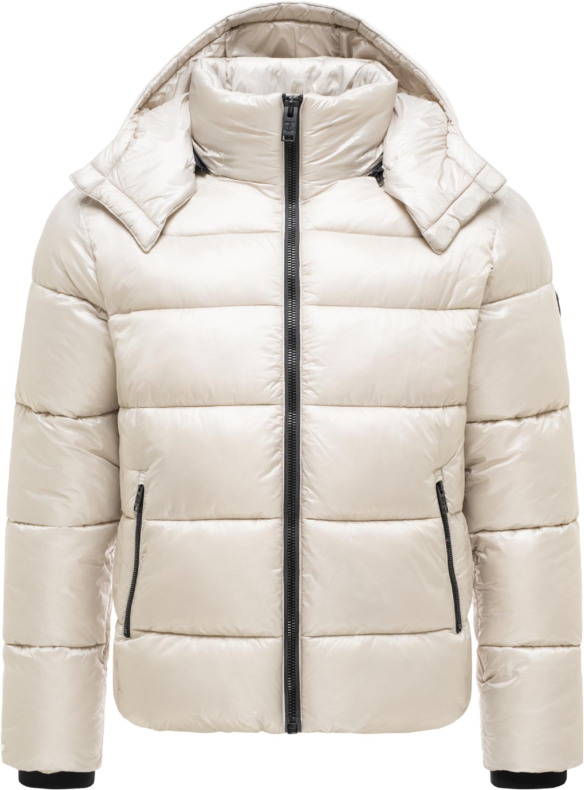 Steppjacke STONE HARBOUR "Steppjacke Ezioo XX", Herren, Gr. S, bone, Obermaterial: 100% Nylon NY.  Obermaterial: Futter: 100% Polyester PES. 100% Polyester PES., gerade hüftbedeckend, Bündchen, Jacken Steppjacke, Herren Winterjacke mit magnetischen Knöpfe