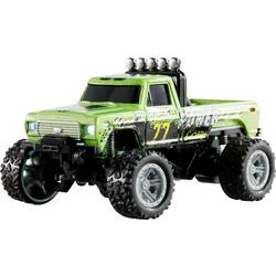 Amewi Die Cast Grün Brushed 1:64 RC Modellauto Elektro Monstertruck Heckantrieb (2WD) RtR 2,4 GHz 22733