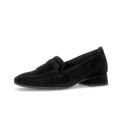 Slipper GABOR "Slipper", Damen, Gr. 38, schwarz, Schuhe Slipper