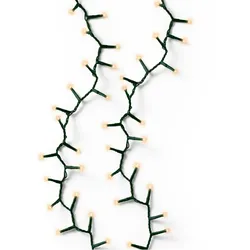 MARELIDA LED Baummantel Lichterkette 1-2 GLOW 8 Stränge 880LED H: 2,4m Timer für Außen