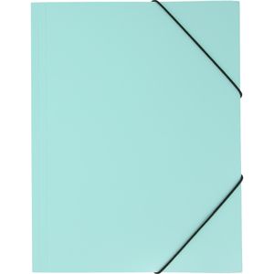 Pagna Eckspanner 21609-18 Pastell eco, A4, Kunststoff, minze, 3 Einschlagklappen