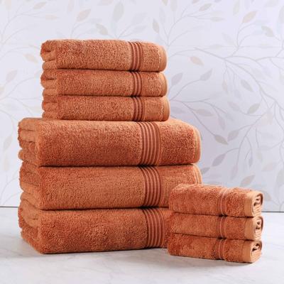 Superior Heritage Egyptian Cotton Absorbent 9-Piece Towel Set