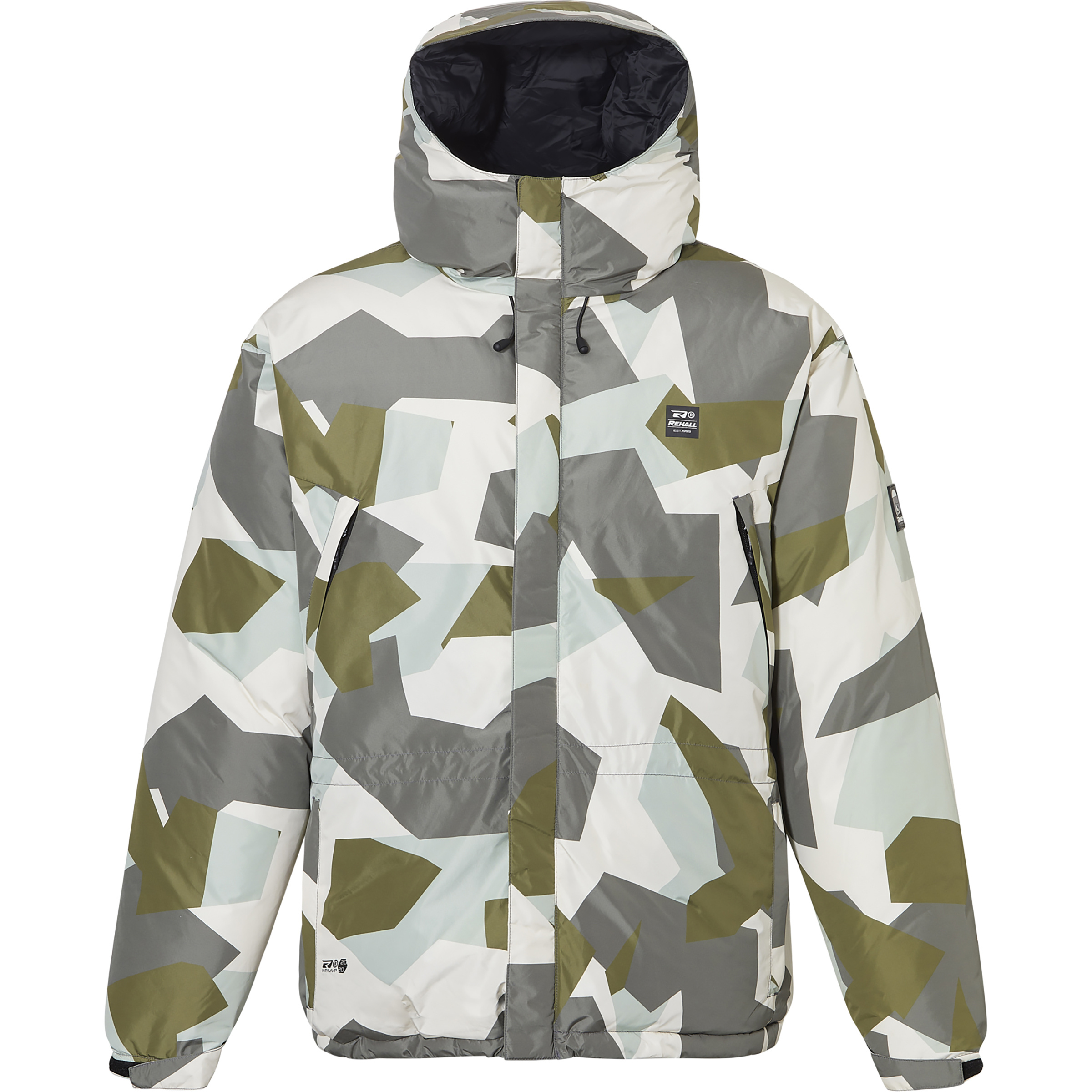 Rehall Dolmit-R Herren Kunstfaserjacke oliv Größe XS Skifahren Elastisch Wasserabweisend