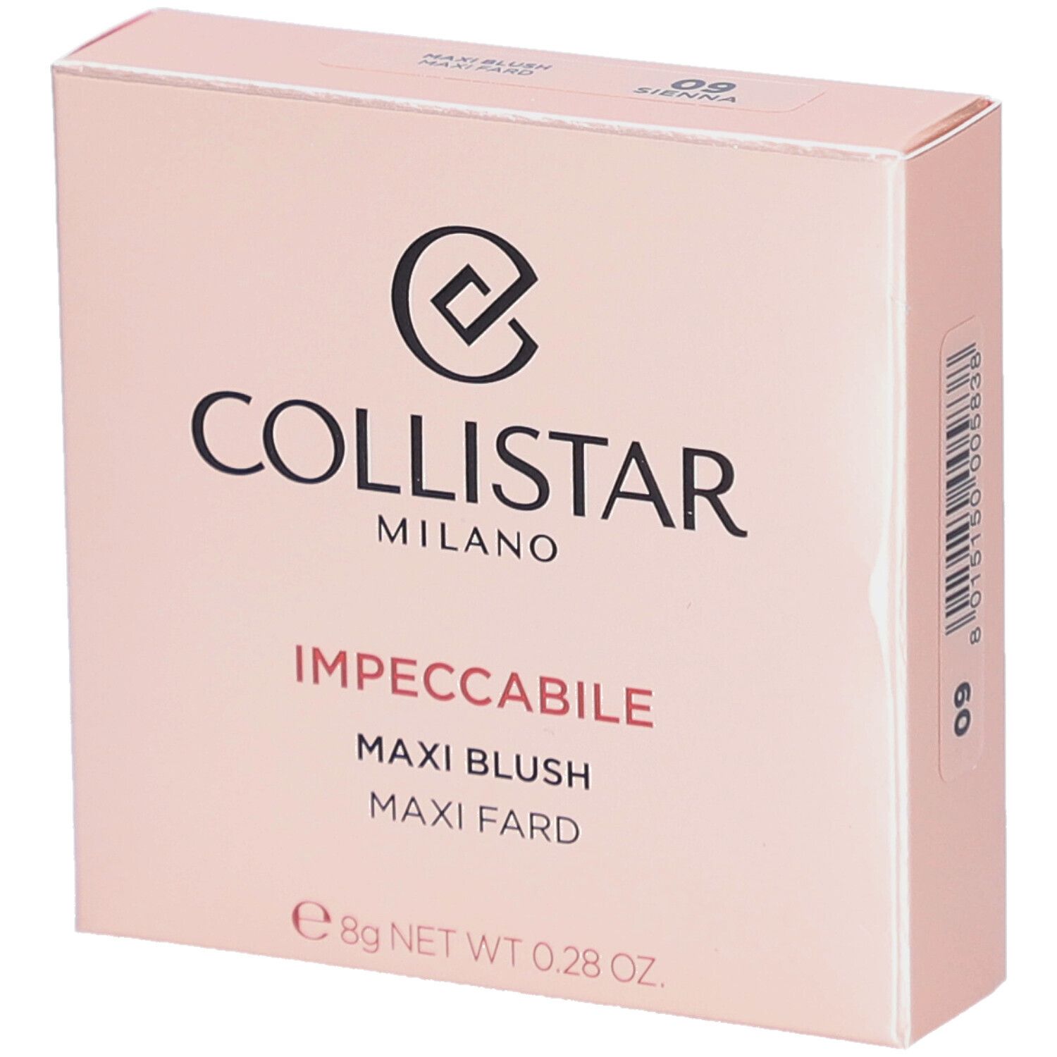 Collistar Impeccabile Maxi Blush 09 Sienna 8g 8 g Make up