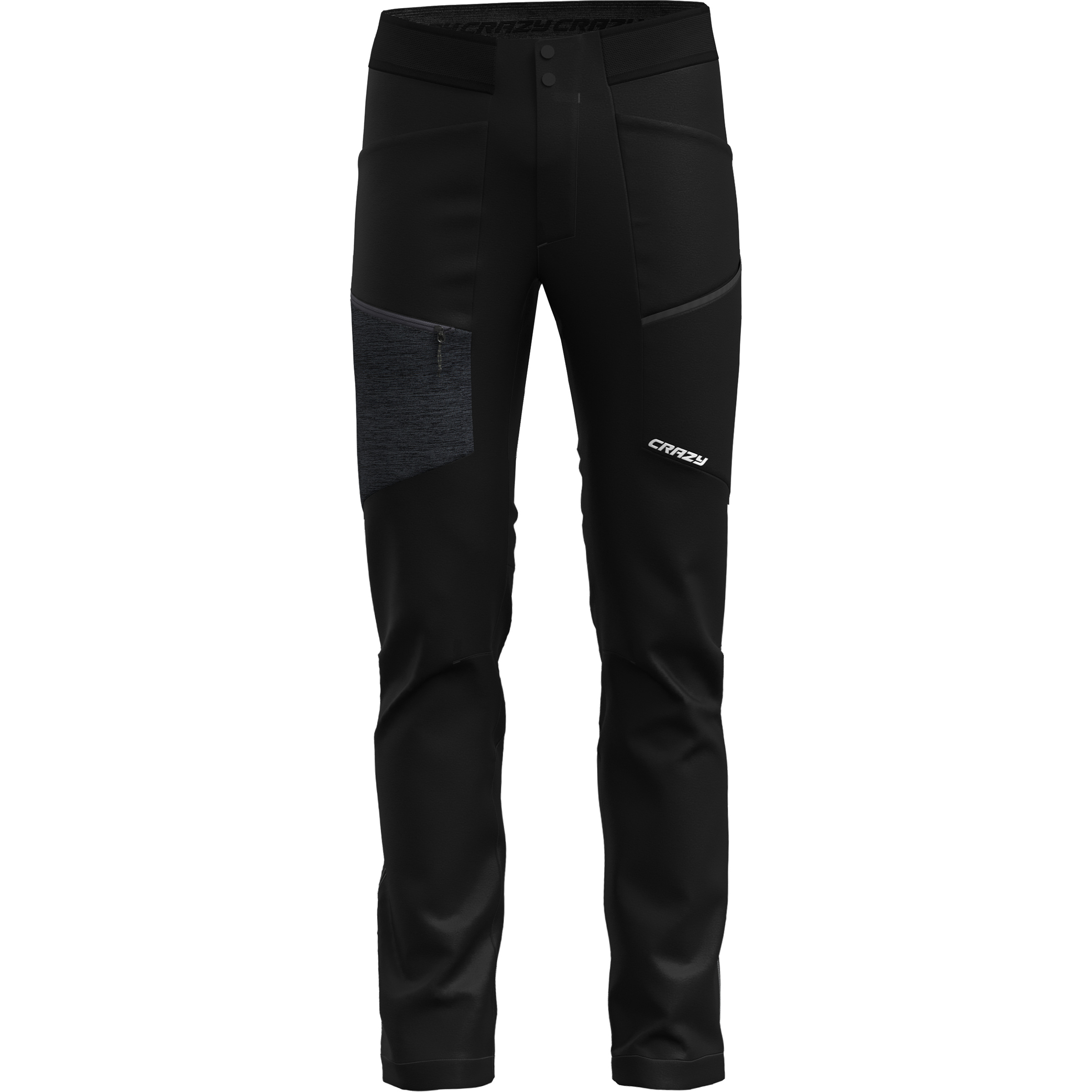 Crazy Traverse Hose Herren Wanderhose schwarz Größe S Camping Elastisch