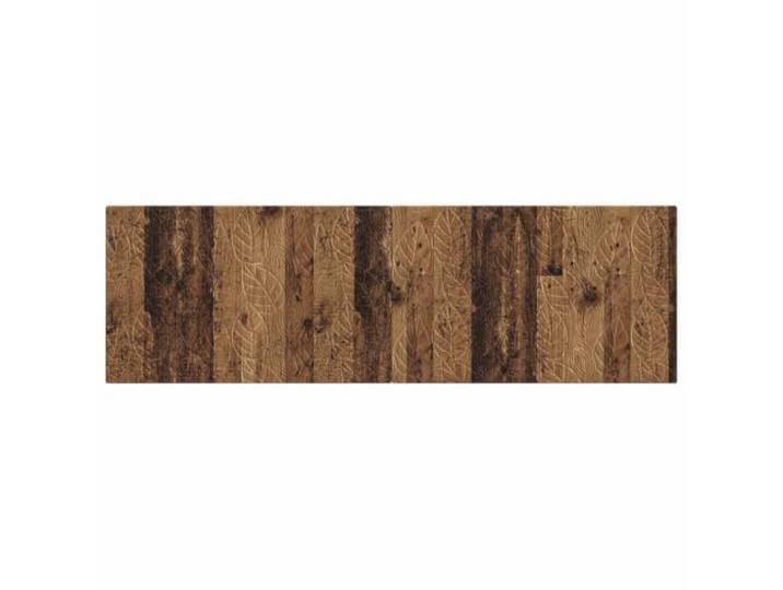 KTHLBRH Wand-Kopfteil DELFT Holz co, aus technischem Holz, 160 x 3 x 50 cm Lineares Design, Wandmontage, integrierte Regale, Feuchtigkeit, einfache Reinigung, minimalistischer Stil