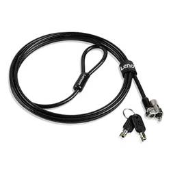 Lenovo Laptop Schloss Schlüsselschloss superstarker T-Bar-Schließkopf zum Schutz gegen Manipulation 1.8 m Kensington MicroSaver DS 2.0 Cable Lock 4XE1L68273