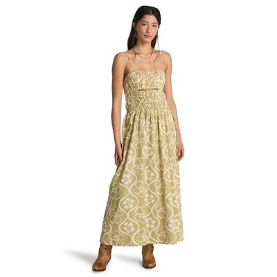 Trägerkleid BILLABONG "Cloud", Damen, Gr. L, beige (cactus grün), Obermaterial: 60% Baumwolle, 40% Viskose., Kleider Trägerkleid