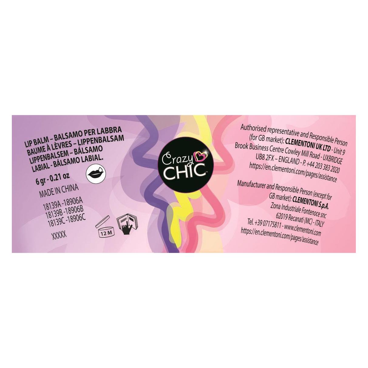 Clementoni Crazy Chic Lippenbalsam Eiscreme/Muffin (18906)