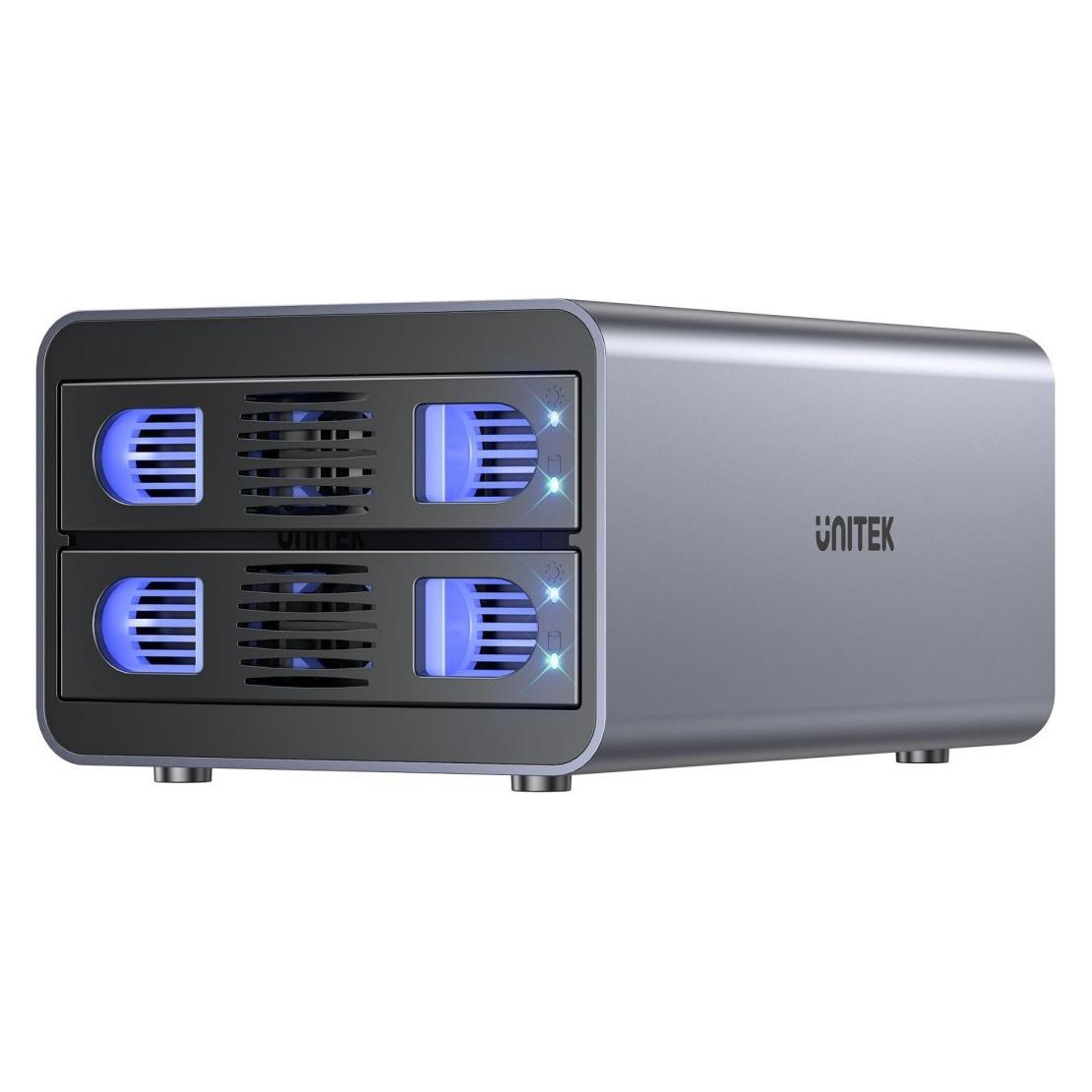 Unitek Festplattengehäuse für SATA 2 5"/3 5" HDD/SSD 40TB (SATA) (54394)