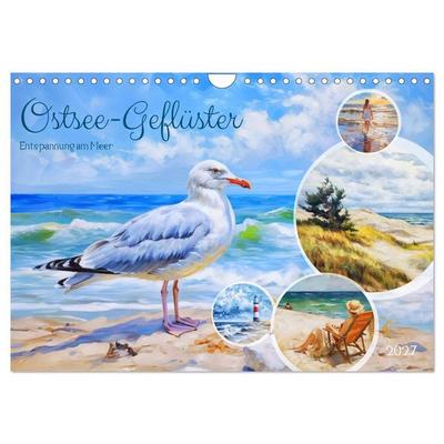 Ostsee-Geflüster - Entspannung am Meer (Wandkalender 2027 DIN A4 quer), CALVENDO Monatskalender