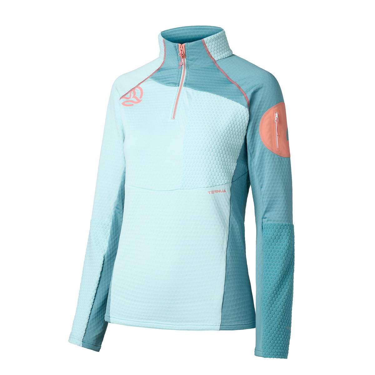 Ternua Ragger 1/2 Zip W light mint (1274) XL 1208307-1274-XL