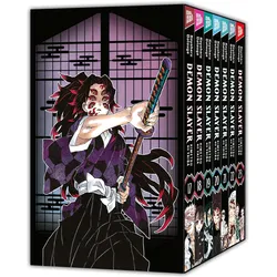 Demon Slayer - Kimetsu no Yaiba - 17-23 mit Sammelschuber, Belletristik von Burkhard Höfler, Koyoharu Gotouge