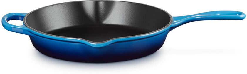 Le Creuset Cast Iron Frying Pan with Metal Handle Azure 26cm