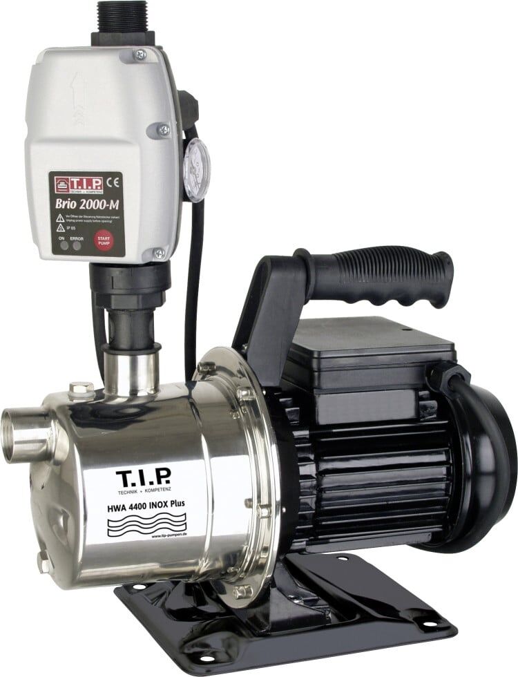 T.I.P. HausWasserautomat HWA 4400 Inox Plus Fördermenge: 4.250 l/h, 900 W