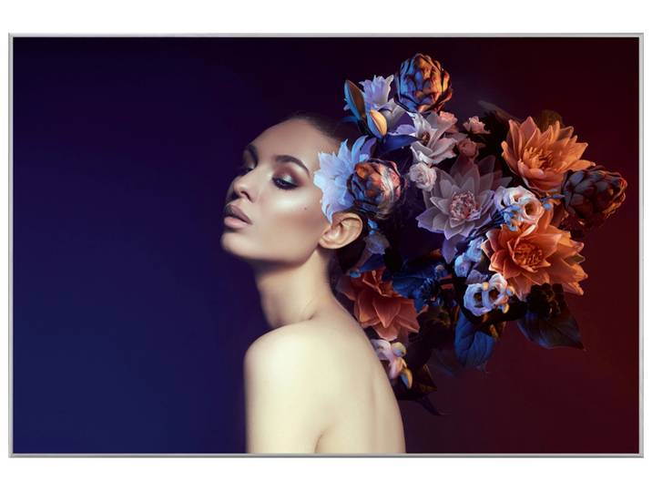 Bild mit Rahmen Flower Beauty image LAND
