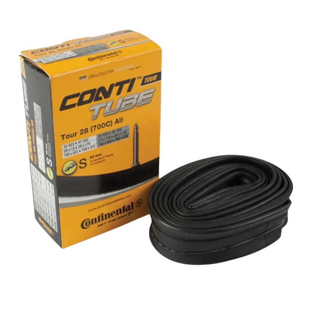 Câmara Continental Tour All 28x1 Presta 60 mm