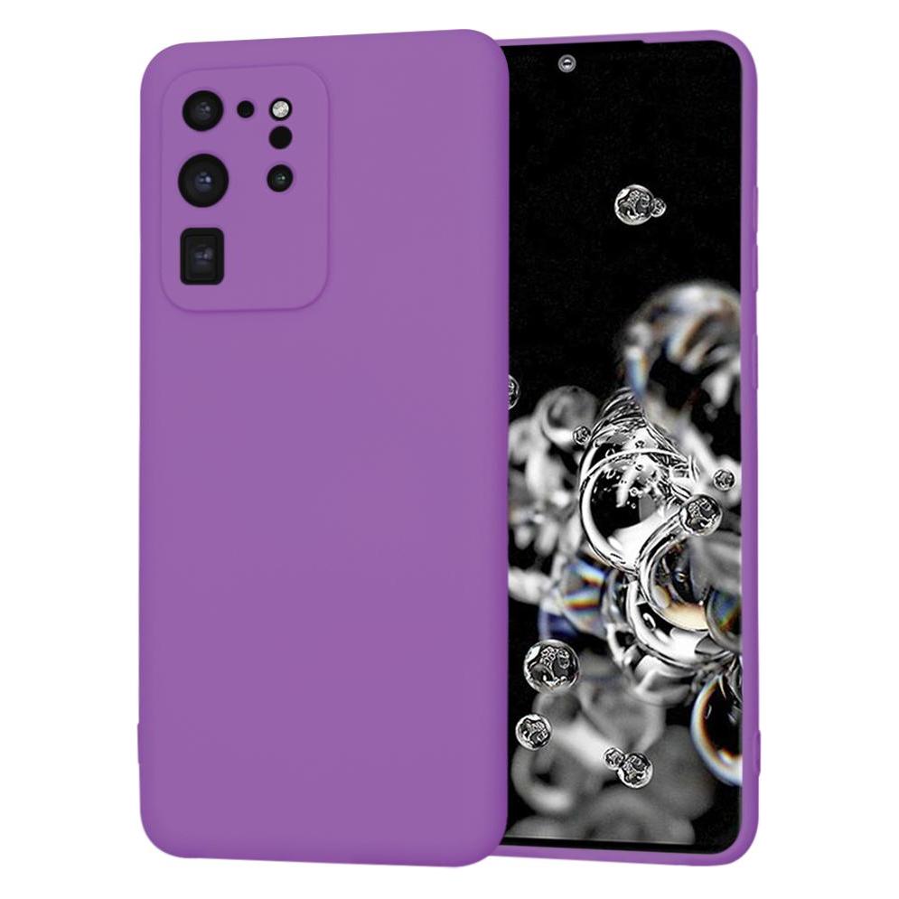 Techsuit - SoftFlex - Samsung Galaxy S20 Ultra 4G / S20 Ultra 5G - Purple (Samsung Galaxy S20 Ultra, Samsung Galaxy S20 Ultra 5G) (56355201)