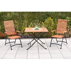 Merxx Schlossgarten Set 3tlg. Klapptisch